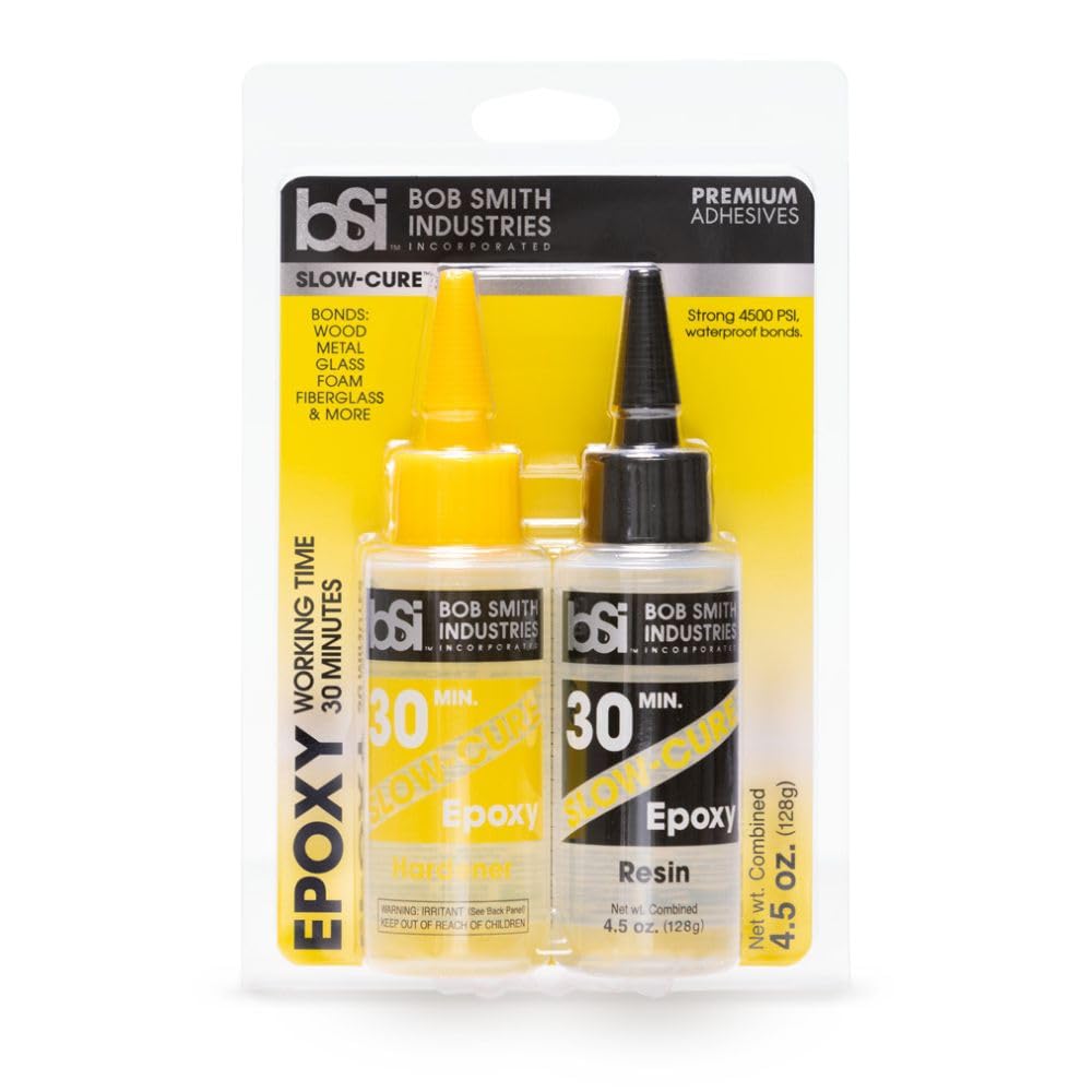 BSI Slow Cure 30 Minute Epoxy Glue (128g) - BSI205