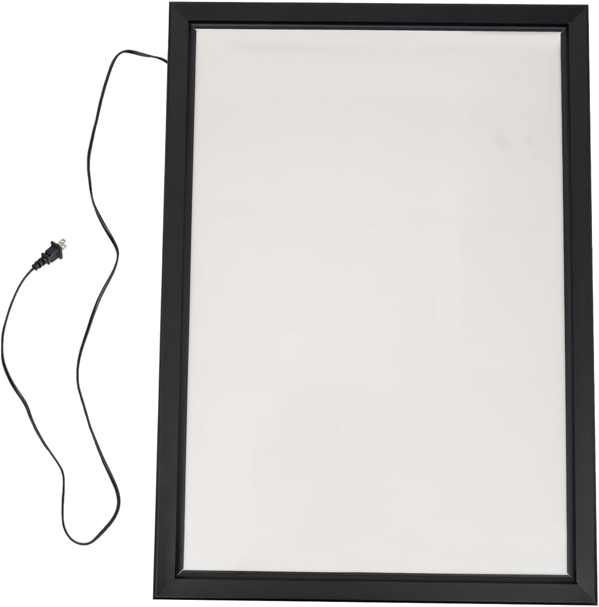 33X24inch LED Movie Poster Frame Slim Snap Aluminum Alloy LED Light Box for Poster Advertising Menu/Business Signs Menu Display, Black