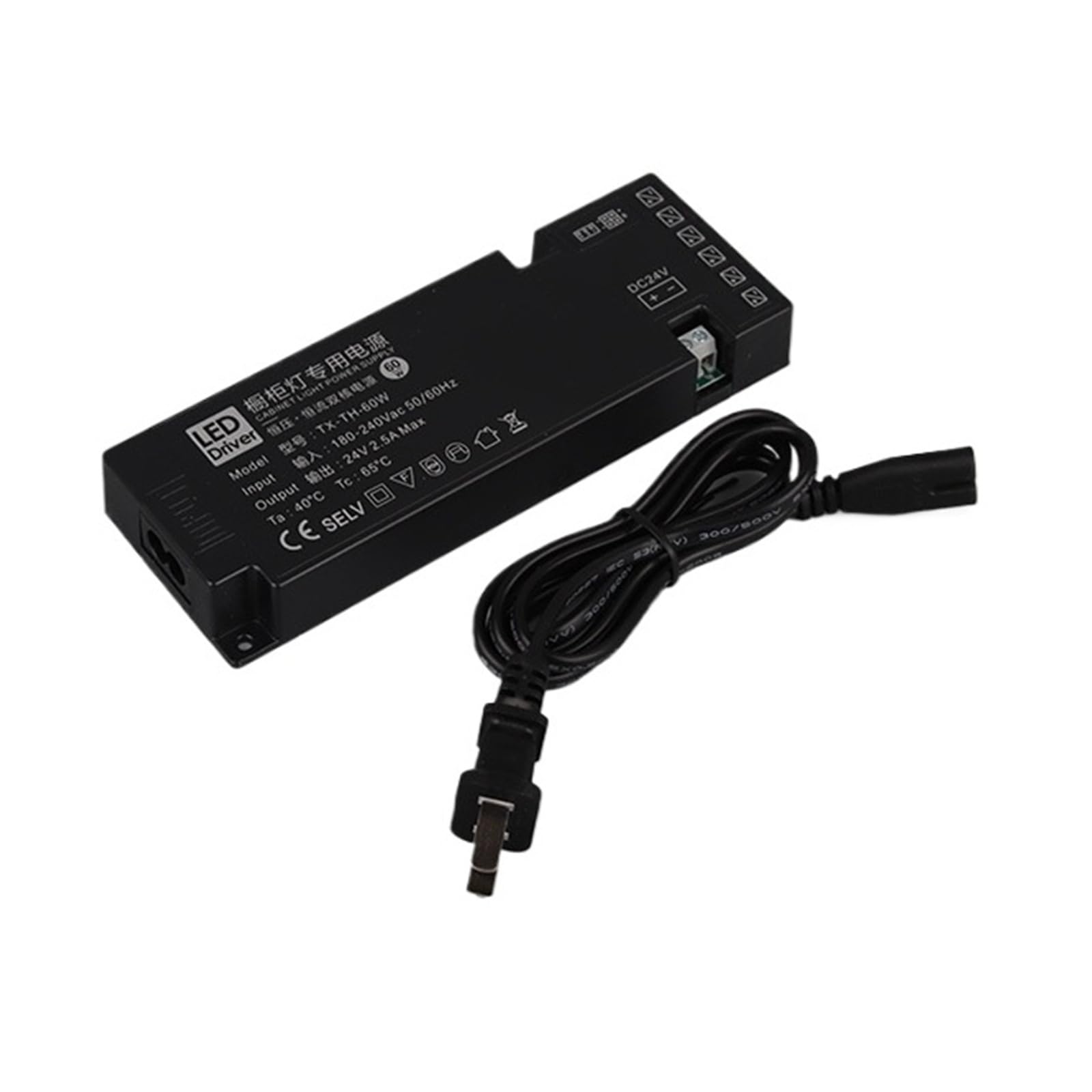 Commande par induction pour lampe LED armoire et gestion multi-port