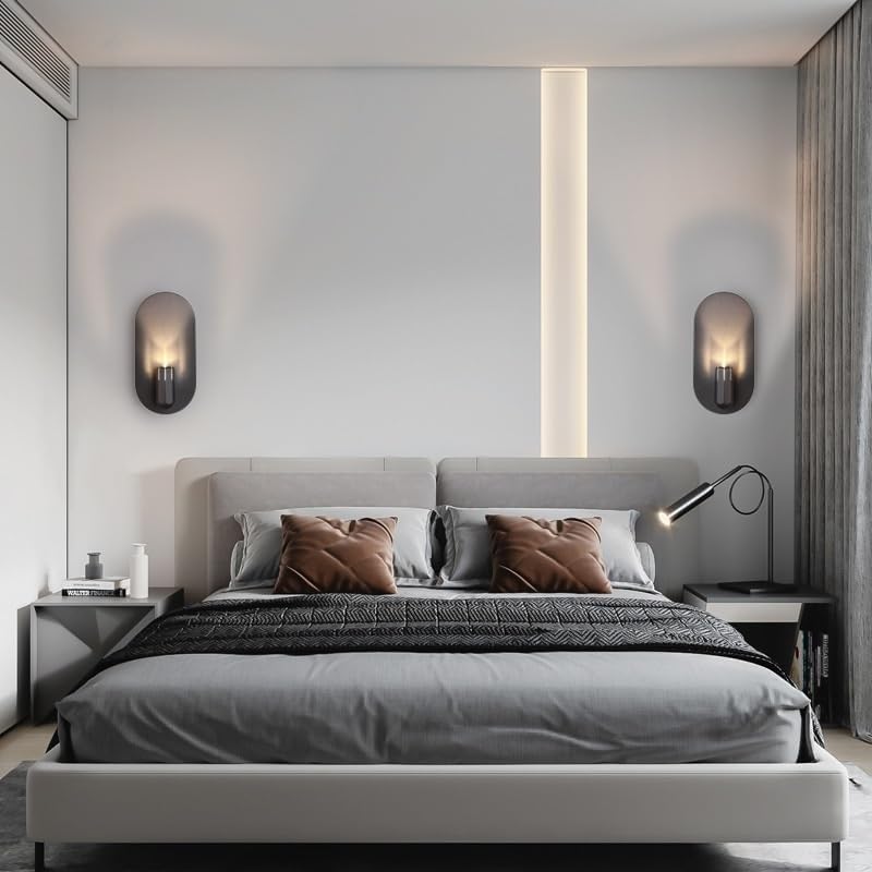 Applique LED lit en aluminium circulaire à faible consommation - 3