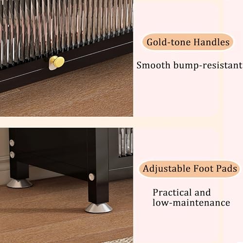 Rangement chaussures fermé 2 niveaux pour optimiser les petits espaces - 8
