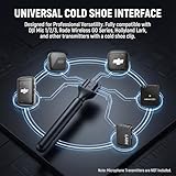 Stand Holder Mic Flag for DJI Mic 3/Mini/2 Rode Wireless Micro/GO II Insta360 Air Handle Rig Wireless Interview Lavalier Microphone Adapter Handheld Mount for Osmo Pocket 3/Hollyland Lark/Synco/Movo - Image 2