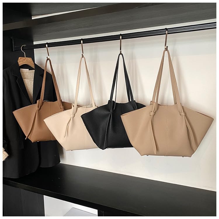 Image of Slouchy Suede Tote Bag Women Crossbody Hobo Shoulder Purses Travel Handbags