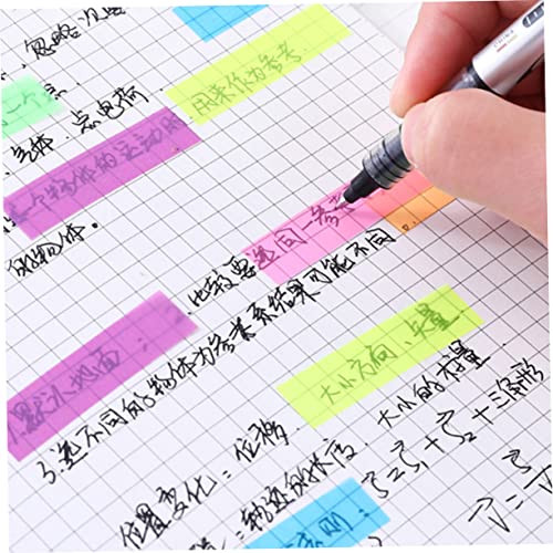 Marqueurs de page transparents Angoily pour annoter sans masquer vos textes et notes - 4