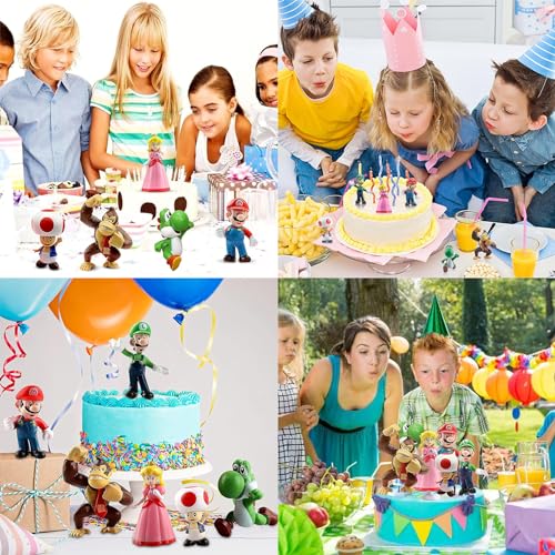 Super Mario Cake Topper, Figure di Super Mario