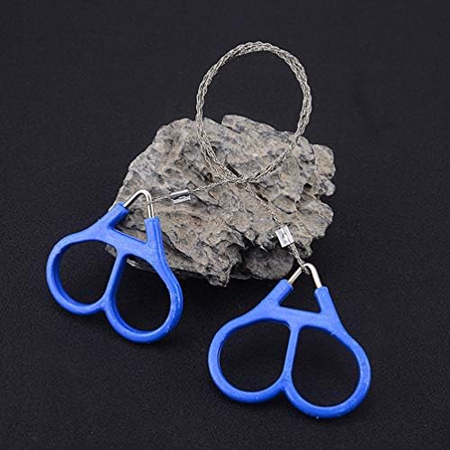 VORCOOL Mini Stainless Steel Wire Saw Ideal for Survival Gear Camping Hunting Tree Cutting Emergency Kit Tool Chain