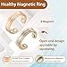 MagVIVACE Copper Ring for Women,Magnetic Ring with Magnet(af)