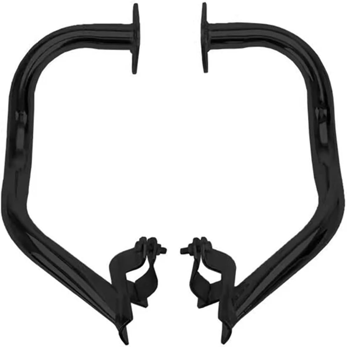 Motorcycle Parts L/R Crash Bars Engine Guard Front Bumper Frame Side Fit for Honda CB 400 CB400 VTEC 1992-1998(Black CB400 1992-98)