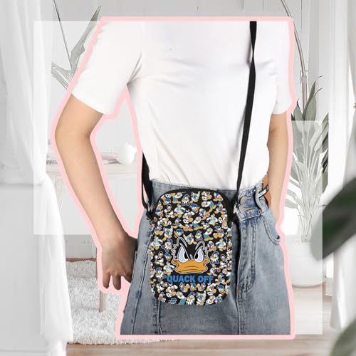 Image of VAMSII Funny Duck Crossbody Bag Duck Lover Gift