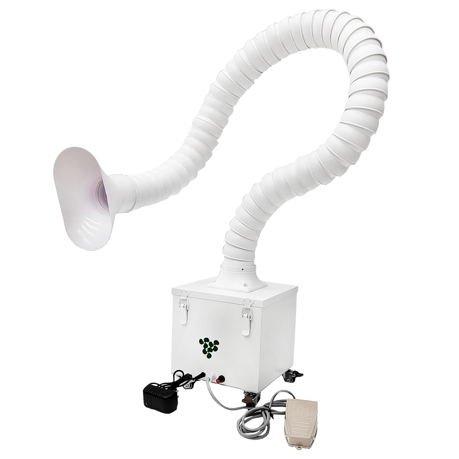 HayWHNKN Solder Fume Extractor Small Welding Extractor 135m³/h Mobile Welding Smoke Absorber with 3 Stage Filters for Soldering Laser Engraving Marking