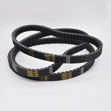 Go Kart Drive Belt 725 for 30 Series Torque Converter- 3pc Set 3 Belts Accessories