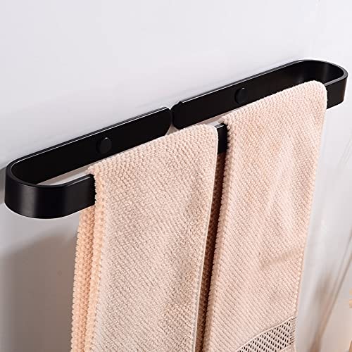 Porte-serviettes mural et support suspendu anti-rouille en aluminium