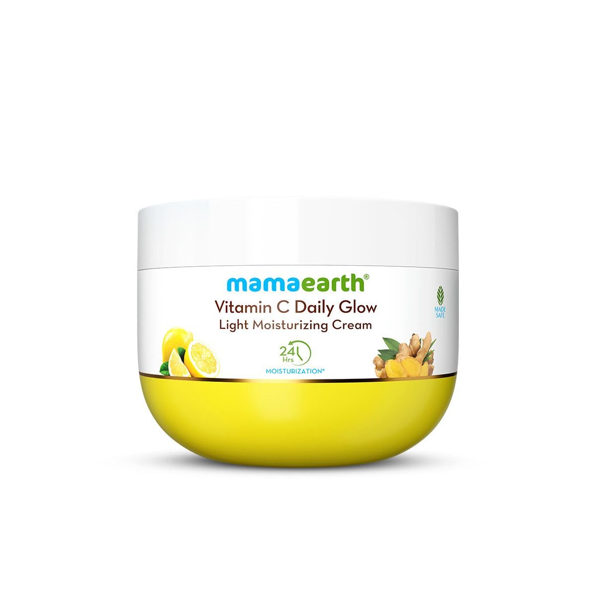 MAMAEARTH Vitamin C daily Glow Light Moisturizing Cream 200 gm Jar-picture-28