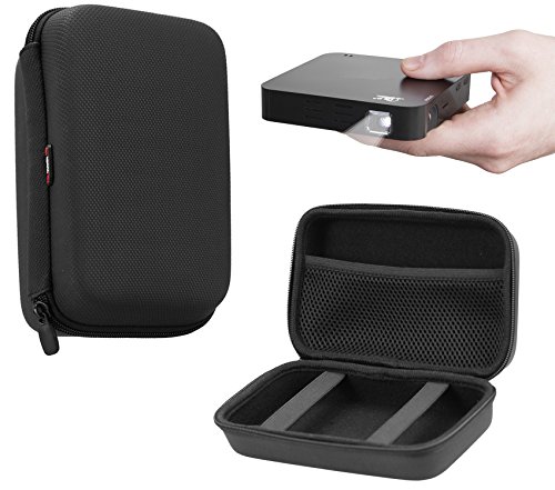 Navitech Rugged Protective Portable Handheld Pocket Projector Carrying Case Compatible with AAXA P300