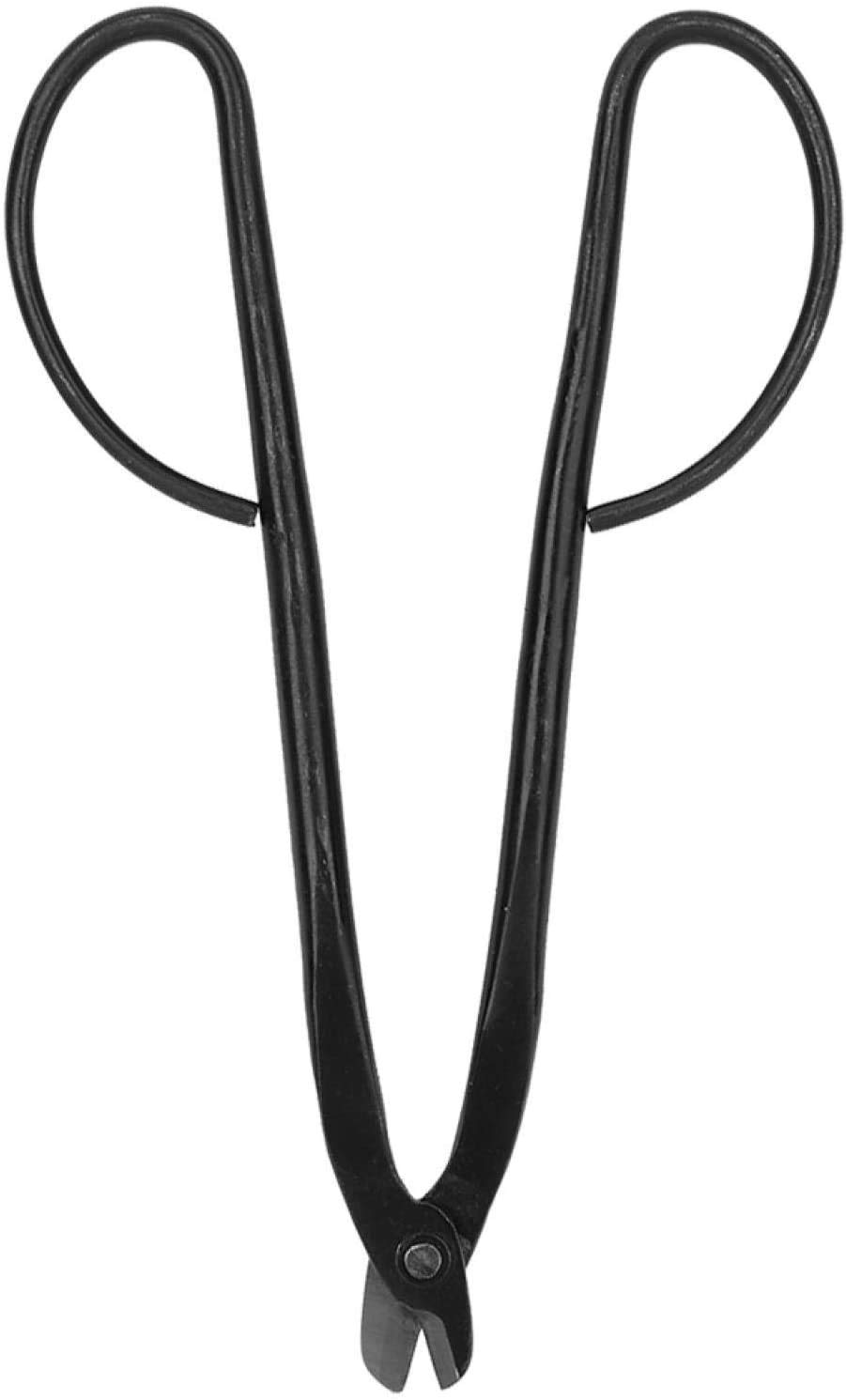 Astschneider-Heckenschere, Cutter, Beschneiden, Handschere, Pflanzenschneider, 200 mm schwarze Gartenschere aus Kohlenstoffstahl, dicke Äste, Schere, Bonsai-Werkzeug, Gartenhelfer, Garten oder Rasen