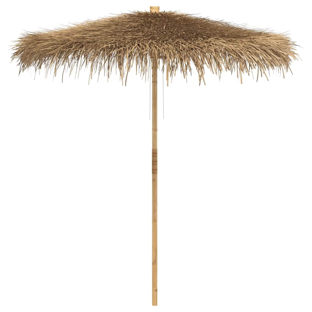 VIDAXL Bamboo Tiki Umbrella - Brown