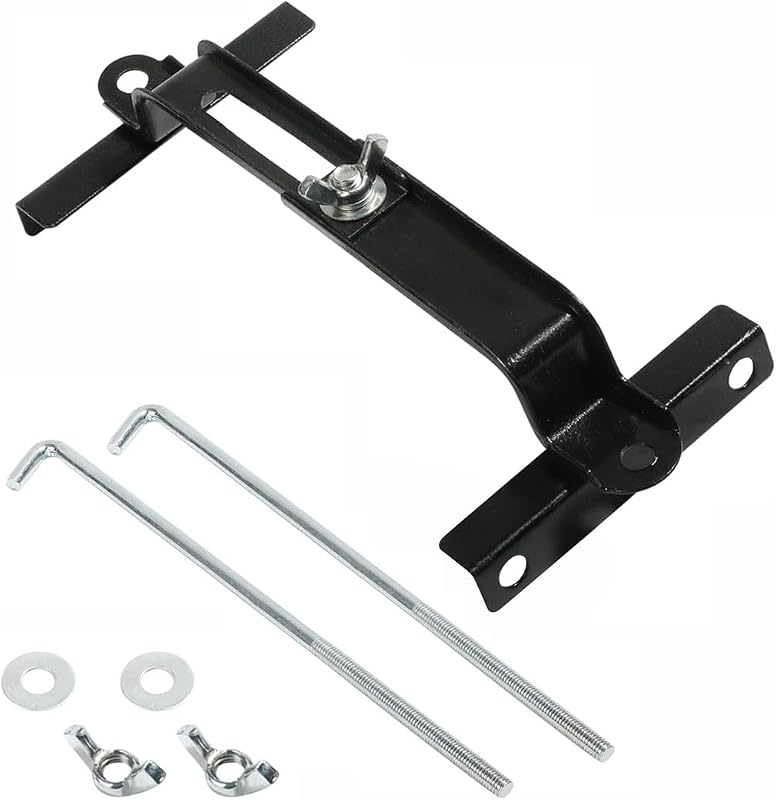 Kit de fixação de bateria automotiva GLSOWEE com barra ajustável e parafusos J – 1 conjunto
