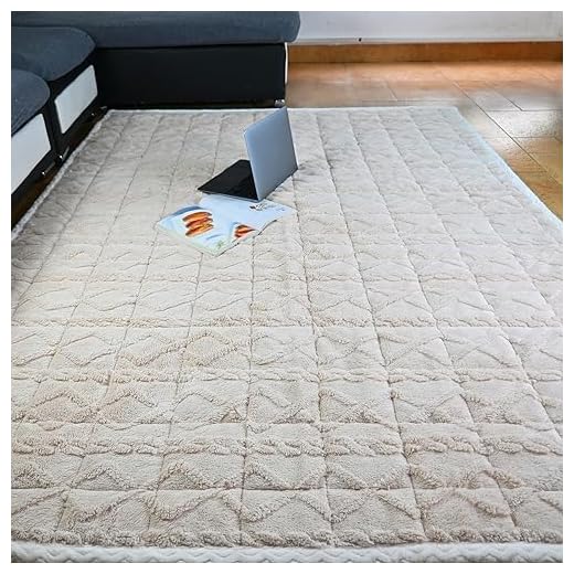 Beyeutao Tapetes de veludo para quarto, sala de estar, 10 x 1,8 m, tapete fofo, camelo leve, antiderrapante, tapetes grandes, felpudos, colchões, tapetes infantis, tapetes de cabeceira, decoração de