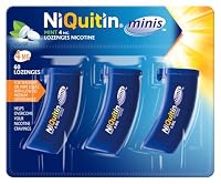 NiQuitin Minis Mint Nicotine Lozenges 4mg, Pack of 60