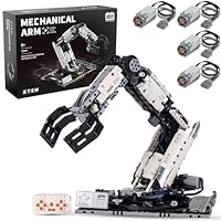 Uncle Brick Mechanical Technic Arm Building Blocks Set,Toy Set with Remote Control and 8-Way Control,STEM Educational Toys,Set for Boys and Girls 8-14,Technic Robotic Arm Set for Adult(784Pcs)