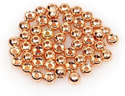 ANGLER DREAM Fly Tying Beads 100 PC/LOT Tungsten Beads Nymph Head Ball Fly Tying Materials Copper 3.15mm
