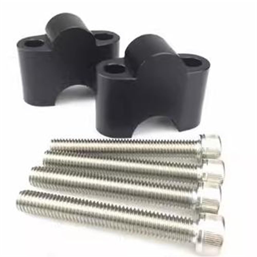 Kit adaptateur guidon moto CGX150 rehausse 30mm noir