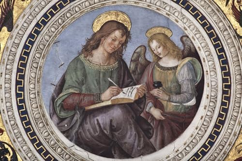 Impressions d'art mural tableau détail des quatre évangélistes Pinturicchio poster 60x90