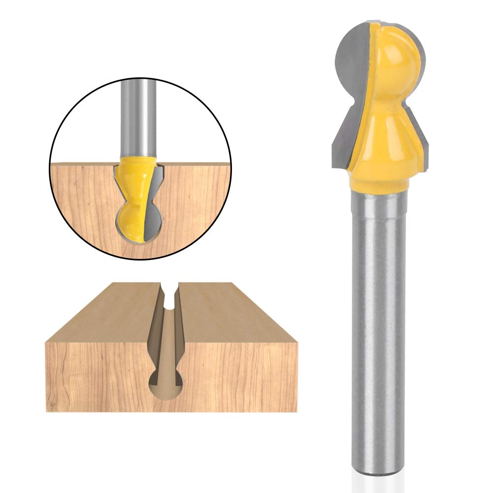 TANIQIACA 6x10 Wardrobe Door Milling Cutter Straightener Router Bit for Woodworking Fluting