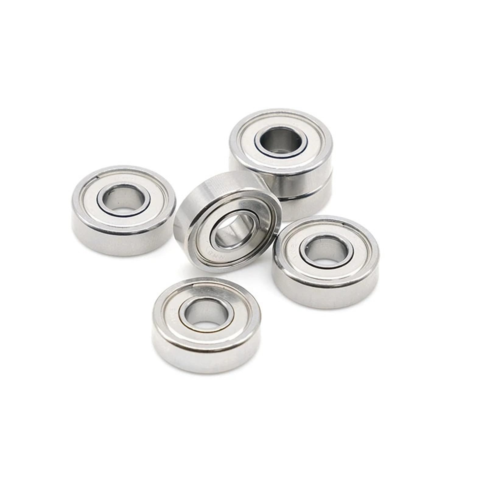 Rodamientos de bolas de acero inoxidable S1660ZZ 6 x 16 x 5 mm (10 unidades)