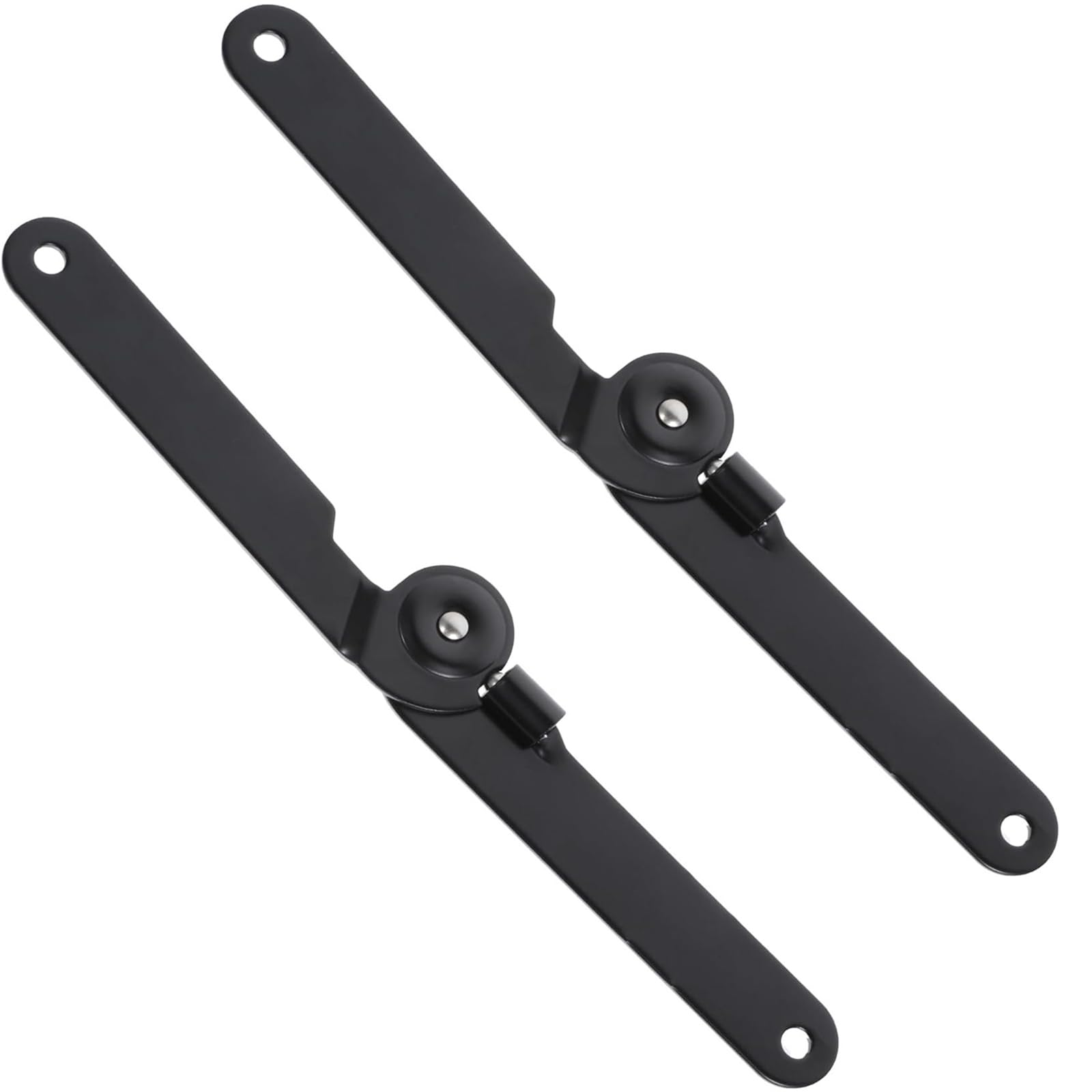 Shyyoulqe Multicolor Of 2 Strong Iron Lid Heavy Duty 180 Degree Rotating Folding Hinges For Cabinet Door Furniture Hardware Strong Rust Proof Iron Hinges