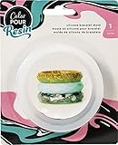 American Crafts 356722 Farbige Porenform, 1 Armband, Kunststoff, Facette-armreif, Einheitsgröße