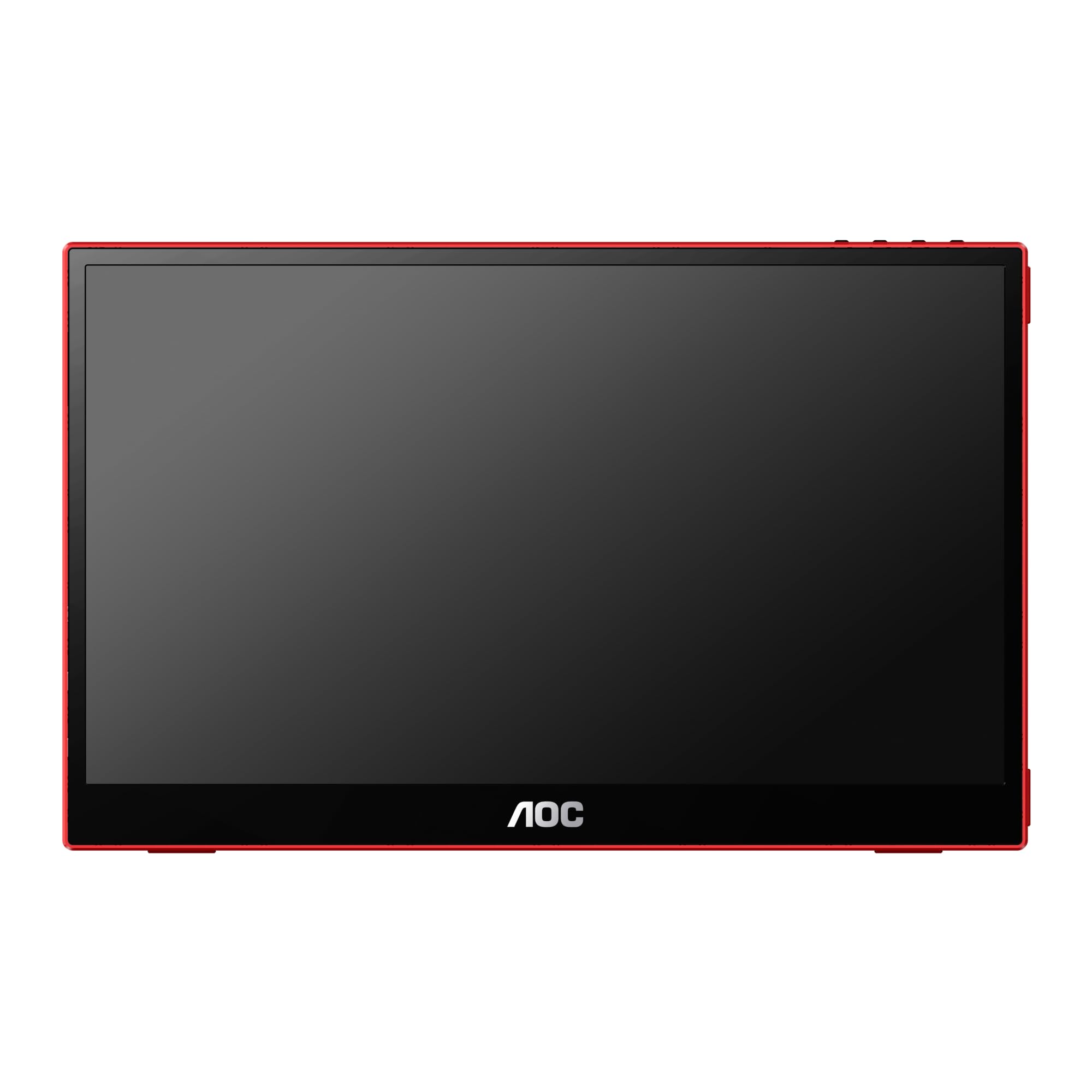 AOC 16G3 - Gaming Monitor Full HD da 16 pollici, portatile, FreeSync (1920x1080, 144 Hz, MicroHDMI 1.4, USB-C) nero-rosso