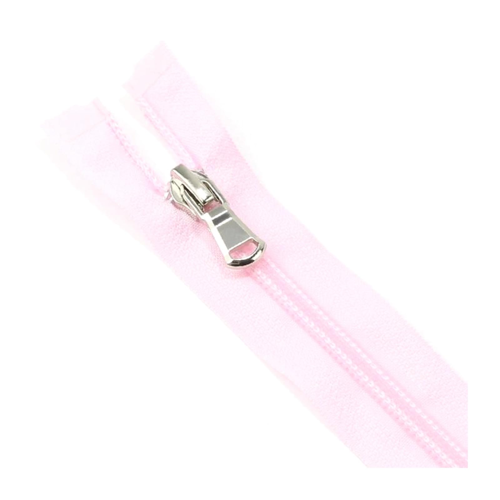 CFFQDQUANB Zipper for Bags, Nylon Coil Zippers Open-end for Tailor Sewing Crafts Nylon Zippers Accessories 5# 1pc(Pink,70cm)