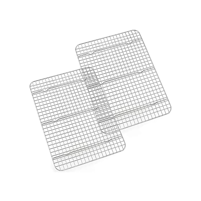Buy Cooling Rack Set of 2, Efar 1/2 Sheet Baking Racks for Oven