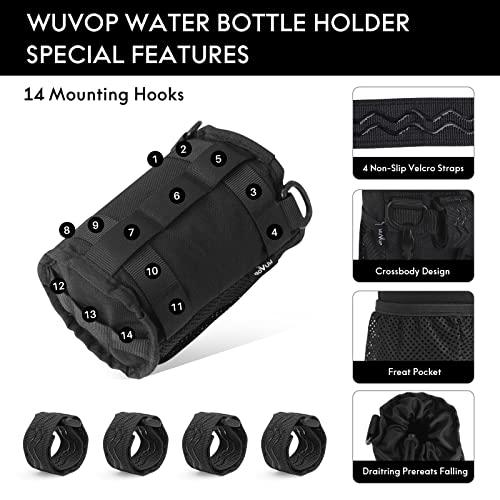image for WUVOP Bike Cup Holder, Water Bottle Holder Handlebar for Bikes with Me