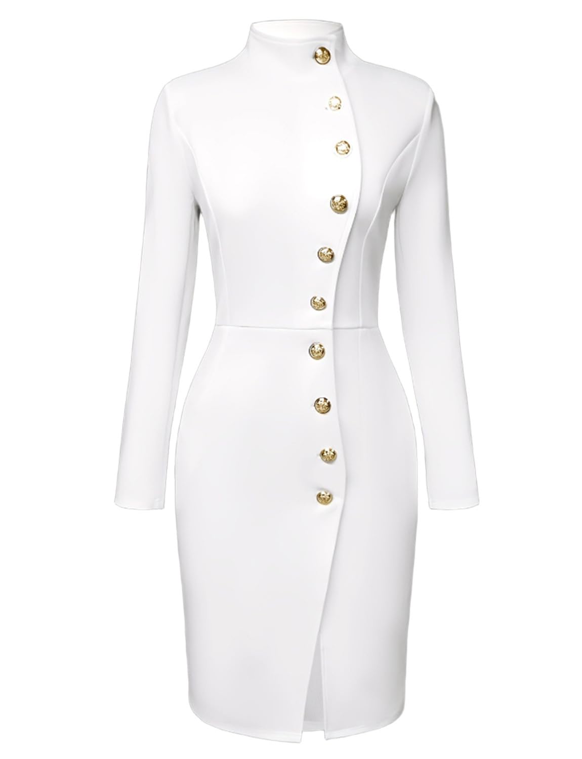 Womens Single Breasted Button Blazer Suit Coat Work Formal Prom
