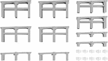 KATO Nゲージ 勾配橋脚補助セット 23-016 鉄道模型用品 cm3dmju 23－016－1 勾配橋脚補助セット | 鉄道模型店 Models IMON