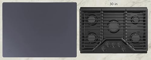 Miniatura 3 de Supmat Tapete de silicona ultra grande, 32 x 24 pulgadas, súper versátil, extra grande y grueso, resistente al calor, (1, gris oscuro)