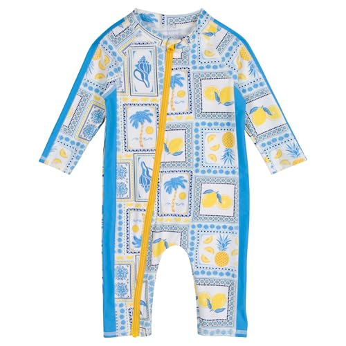 Image of SwimZip Boys' Long-Sleeve UPF 50+ Swimsuit for Baby, Toddler, & Little Boys