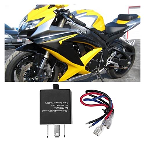 Relé de moto 3 pines AMUCK soluciona el fallo de luz intermitente LED 7