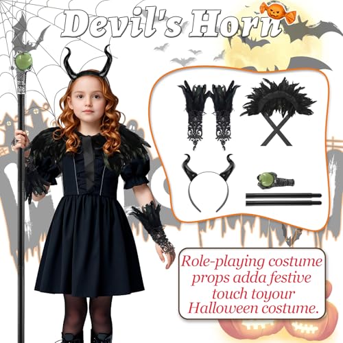 Disfraz Reina Malvada con Accesorios Halloween miniatura 2