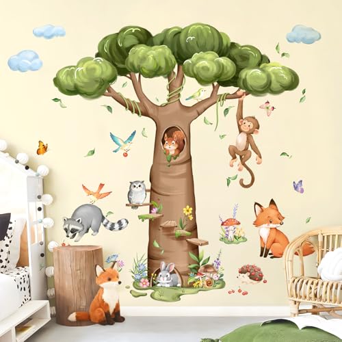 Vinilos decorativos animales Tanlaby 85x96 cm miniatura 1