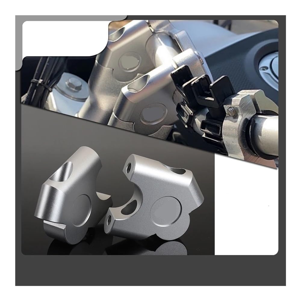 Lenkerbefestigungsklammer Für Loncin 500DS 650DS 500 DS 650 Zubehör Motorrad-Lenkererhöhungshalterung Lenkerklemmung Lenkererhöhungsadapter
