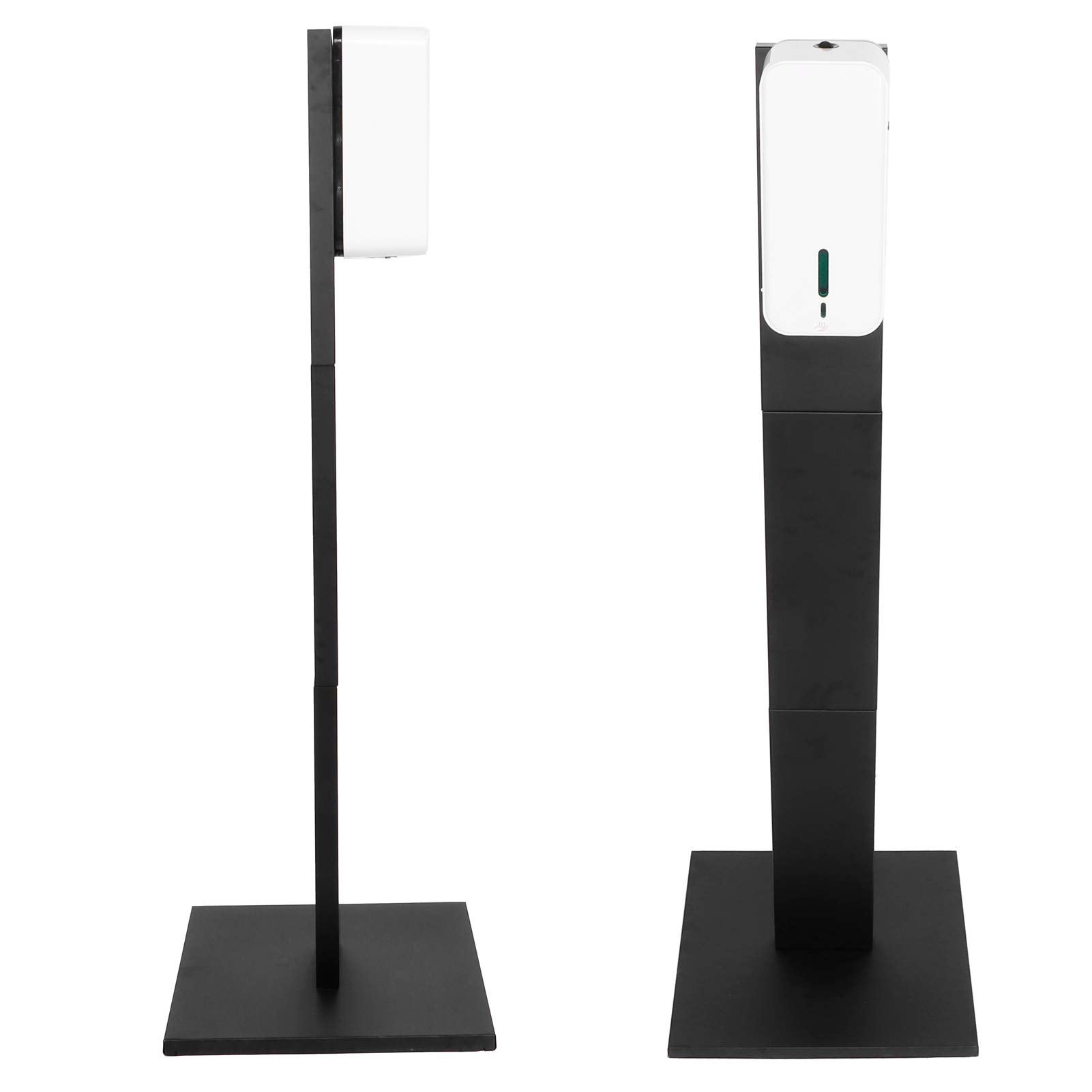 Fdit Dispensador de Automático de 1500 Ml, Dosificador de sin Contacto con Base Ajustable para Uso Comercial, Hogar y Baño (Modelo de pulverización 9004H+108)