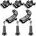 Neewer 8-en-1 Kit d'Accessoires Compatible avec gopro, Support de Base Clip de Boucle, Support de Boucle en J à Montage Rapide, Long Thumb Screw Compatible avec gopro Hero 3 3+ 4 5 6 7 8 9 10