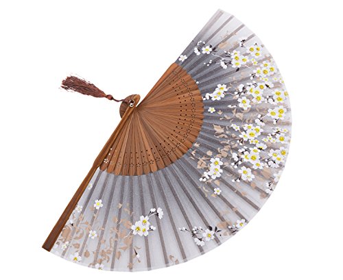 Meifan Chinese/Japanese Handmade Handheld Folding Fan thumb #2