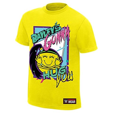 WWE Bayley "Bayley's Gonna Hug You" Authentic T-Shirt, M Cover