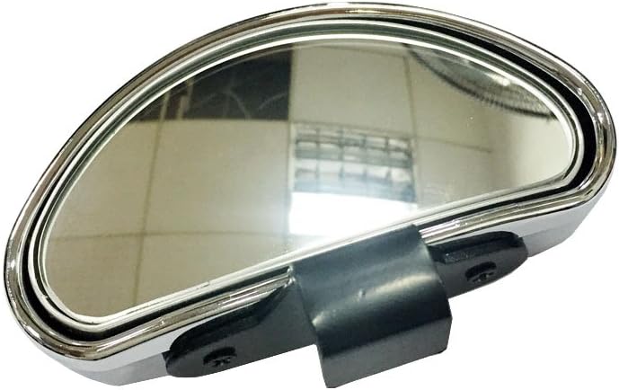 3R-3R-080 Single Silver Car Truck Blind Spot Mirror Wide Side Angle Viewing for Universal Car Truck Available