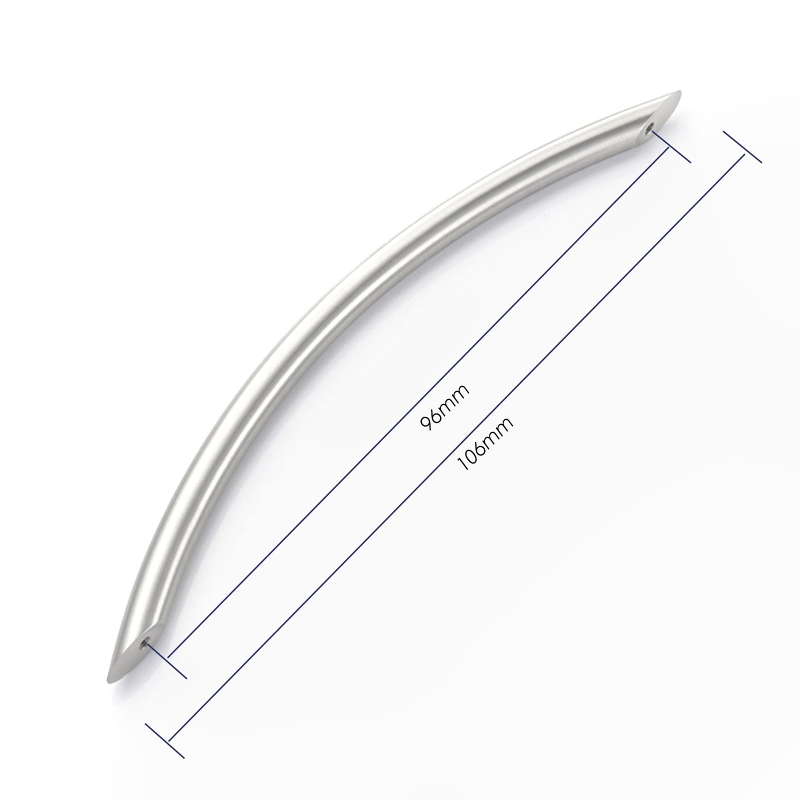 Kipp 04232-2311A3 Stainless Steel Cam Levers with Plastic Handle and 5/16-18