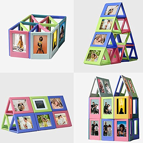 Redbud 10 Pack 3 Inch Magnetic Photo Picture Frame,Mini Table Photo Frame,Fridge Magnetic Photo Frame #TOP3